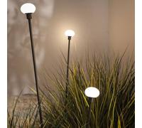 Karman LED path light MINUIT, height 160 cm, black, IP65