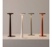 Karman LED table lamp Papiria, matt green, CCT
