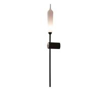 Karman Nilo Outdoor Wall Lamp Matt Black and White