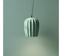 Karman Sahara pendant light, sage green, Ø 29 cm, ceramic E27