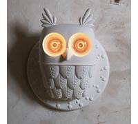 Karman Ti Vedo wall light in an owl shape