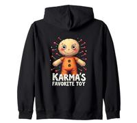 Karma's Favorite Toy - Spooky Cute Vibes Zip Hoodie