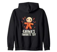 Karma's Favorite Toy - Spooky Cute Vibes Zip Hoodie