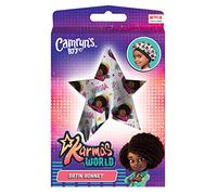 Karma's World White Hearts Satin Lined Bonnet