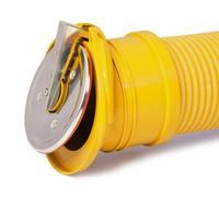 Karmat Universal 72-100mm Pvc Plastic Check Flap Ending Waste Valve Self Activating End Drainage Backwater