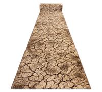 Karmel Terra Runner RUGSX Brown 70cm x 240cm