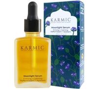 Karmic Skin Anti Ageing Face Serum: Bakuchiol + Vitamin C | Wrinkles, Dark Spots, Hyperpigmentation Night Treatment | Best Natural Retinol | Hydrating Collagen Boosting Facial Oil | Dark Spot Remover