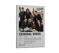 karn Criminal Minds Poster Wall Art Canvas Posters Room Decorative Aesthetic Poster Print Decor Posters 08x12inch(20x30cm) Frame-style
