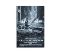 karn Escape From New York Poster Wall Art Canvas Posters Room Decorative Aesthetic Poster Print Decor Posters 20x30inch(50x75cm) Unframe-style