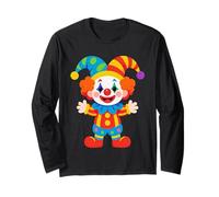 Karnevalkostüm Ersatz Lustig Klein Clown Kind Junge Mädchen Long Sleeve T-Shirt