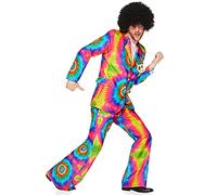Karnival 1970's Male Tie Dye Suit