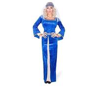 Karnival 81213 Maid Marion Costume, Women, Blue, Medium