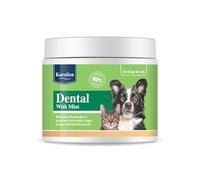 KARNLEA Dental with Mint Plaque Off for Dogs & Cats | 100% Natural Dental Powder to Gently Remove Tartar & Plaque and Prevent Bad Breath | Seaweed & Peppermint Blend | Skin & Coat Boost (200g)