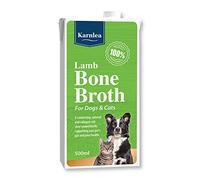 Karnlea Pets Lamb Bone Broth - 500ml | 100% Real & Natural Liquid Bone Broth for Cats & Dogs | Nutritious, High in Collagen & Protein for Healthy Joints, Gut, Digestion, Skin & Sickness Recovery