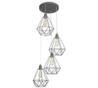 Karo Cluster Pendant Ceiling Light Grey 35cm Netlighting Grey One Size