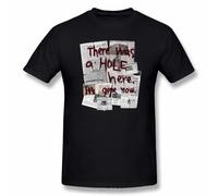 Karol Silent Hill 100% Cotton T-Shirts There was A Hole Here It Gone Now Black M