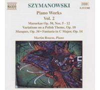 Karol Szymanowski Piano Works Vol. 2 (CD) Album (US IMPORT)