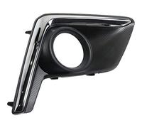 KarParts360 For Subaru Crosstrek Fog Light Cover 2016 2017 Driver Side | Textured Black | w/ Chrome Trim | DOT / SAE Compliance | SU1038112 | 57731FJ430