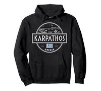 Karpathos Greece Sailing Nautical Adventure Pullover Hoodie