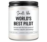 Karply Funny Flight Candle, Pilot Gifts for Men, Women, Aviation Gifts for Pilots, Airplane Lovers, Aviation Decor, Cool Christmas Presents for Pilots in Training, Aviator, Drone Pilot, Helicopter