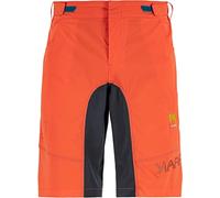 Karpos 2500682-056 Ballistic EVO Short Pants Men's Tangerine T./Outer Space/MOROC Size XL