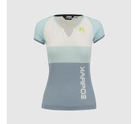 Karpos 2500962-075 Moved EVO W Jersey T-Shirt Women's Aquamarine/White/Spring Lake Size XS
