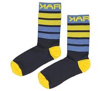 KARPOS 2500968-140 VERVE SOCK Socks Unisex OUTER SPACE/INDIGO/HIGHT VISIB Size S