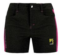 KARPOS Womens S. Croce W Short Pants, Black/Cabaret, 14 UK