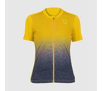 KARPOS 2501096-035 Verve EVO W Jersey T-Shirt Women's Lemon Curry/Ombre Blue Size L