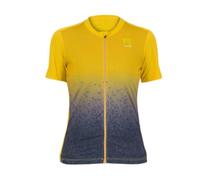 Karpos 2501096-035 Verve EVO W Jersey T-Shirt Women's Lemon Curry/Ombre Blue Size XS