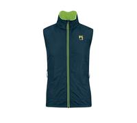 KARPOS 2511007-073 FEDERA VEST Sports vest Men's MIDNIGHT/GREEN FLASH Size M