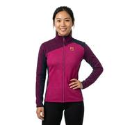 KARPOS 2532023-054 FEDERA F.-Z W FLEECE Sweatshirt Women's PINK/BOYSENBERRY/VULCAN Size XL