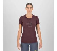 Karpos Gusela Merino Short Sleeve T-shirt Purple M Woman