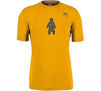 Karpos Wild Animal Short Sleeve T-shirt Yellow 2XL Men