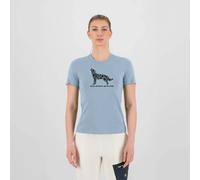 Karpos Wild Animals Short Sleeve T-shirt Blue XL Woman