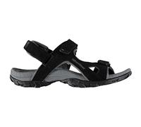 Karrimor Kids Antibes Junior Sandals Shoes Casual Summer Hook and Loop Black UK 6 (39)