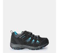 Karrimor Kids Mount Low Walking Shoes Black/Blue UK 2 (34)