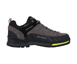 Karrimor Men Hot Route Mens Walking Shoes Charcoal/Lime 8 (42)