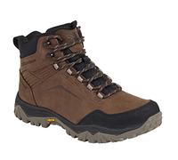 Karrimor Mens Cascade Mid Walking Boots Lace Up Waterproof Leather Upper Warm Brown UK 8 (42)
