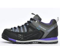 Karrimor Premium Spike Low 3 Waterproof Womens Hiking Shoes Trainers, Size 4 In Black / Purple
