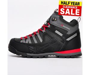 Karrimor Premium Spike Mid 3 Mens Waterproof Walking Hiking Trekking Boots Black
