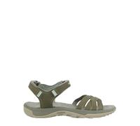 Karrimor Salina Leather Walking Sandals Womens Sage 6 UK