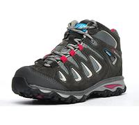 Karrimor Womens Isla Mid Waterproof Walking Boots (Black / Pink)-8