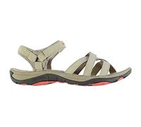 Karrimor Women's Salina Leather Walking Sandals, Ankle-Strap, Cross Strap, Touch & Close Fastening, Beige, Size 3 (36)