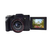 Karriter 16MP 16X Zoom 1080P HD Rotation Screen Mini Mirroless Digital Camera Camcorder DV with Built-In Microphone