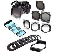 Karriter 17 in 1 Digital Camera Lens Gradual ND Filter Set for Cokin P Series