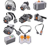 Karriter Technic Motor L Power Functions Building Set, 11Pcs Power Functions Remote Receiver Set
