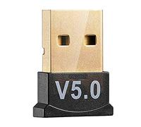 Karriter USB Bluetooth 5.0 Adapter Wireless Dongle Stereo Receiver Audio Sender for PC Computer Laptop Earphone TV Transmitter