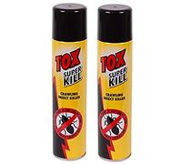 Karrma 2 X 300 ml Crawling Insect Killer Spray Aerosol, Fast-Acting Bug Killer Treatment, Tackles Repeat Infestations in The Home