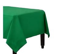 Karrma 4x Paper Disposable Table Cover Green 90x90cm - Tablecloth for Indoor or Outdoor - All Occasion Baby Shower, Wedding, Birthday, Christmas, Halloween, Easter Party Decorations